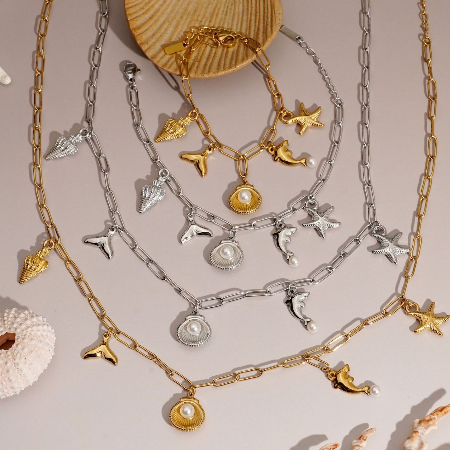 Dolphin shell set