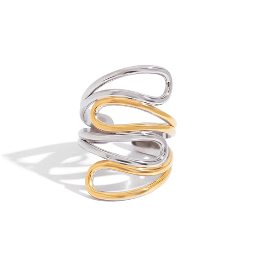 Tow tones lines ring