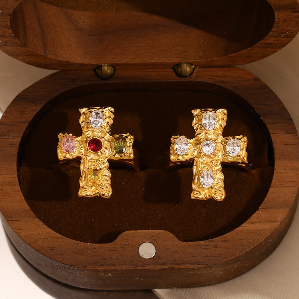 Holy cross rings