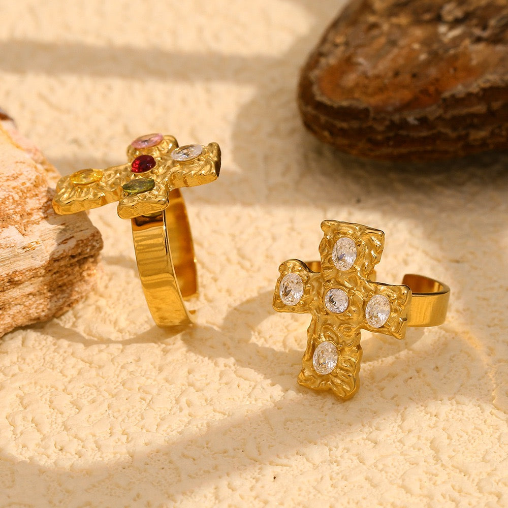 Holy cross rings