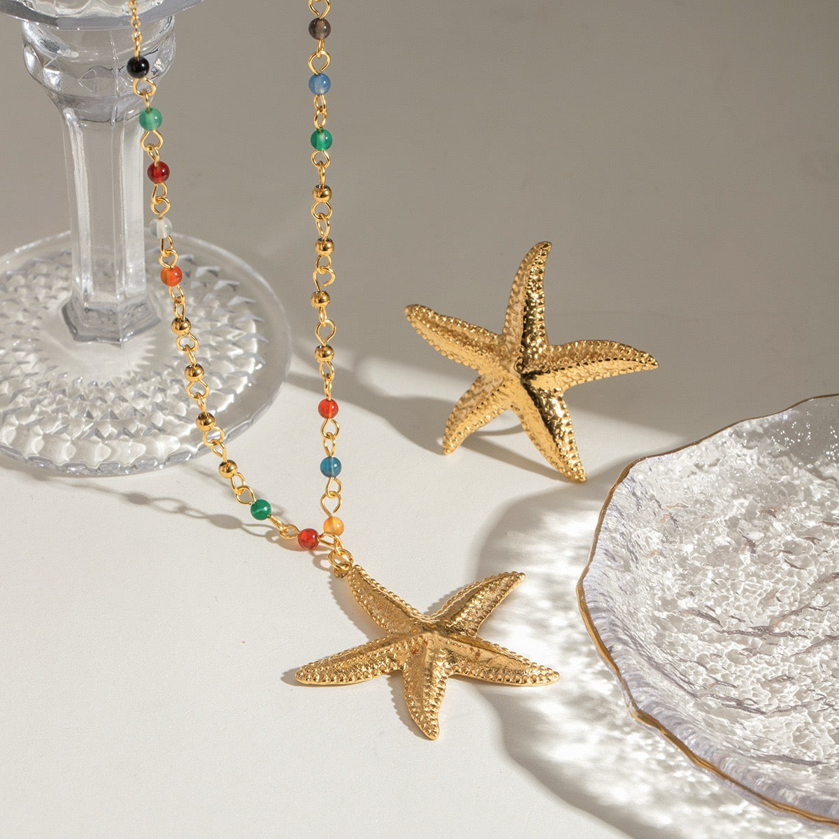 Rainbow day starfish set