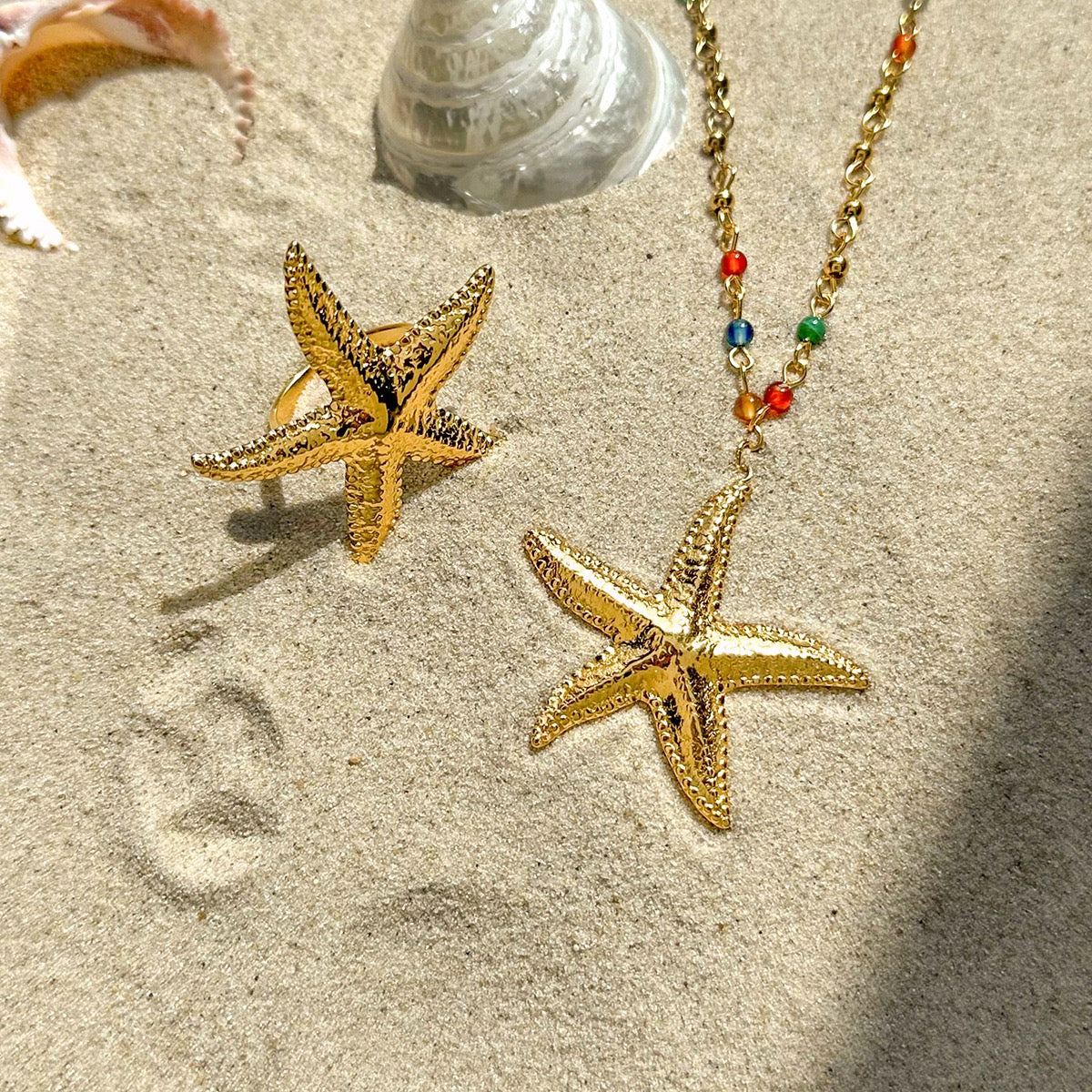 Rainbow day starfish set