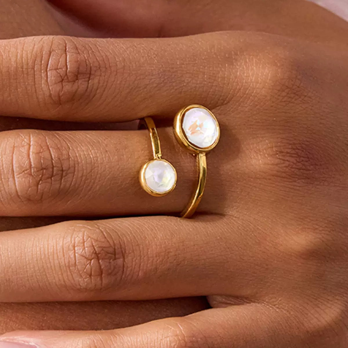 Gemini twin star rings