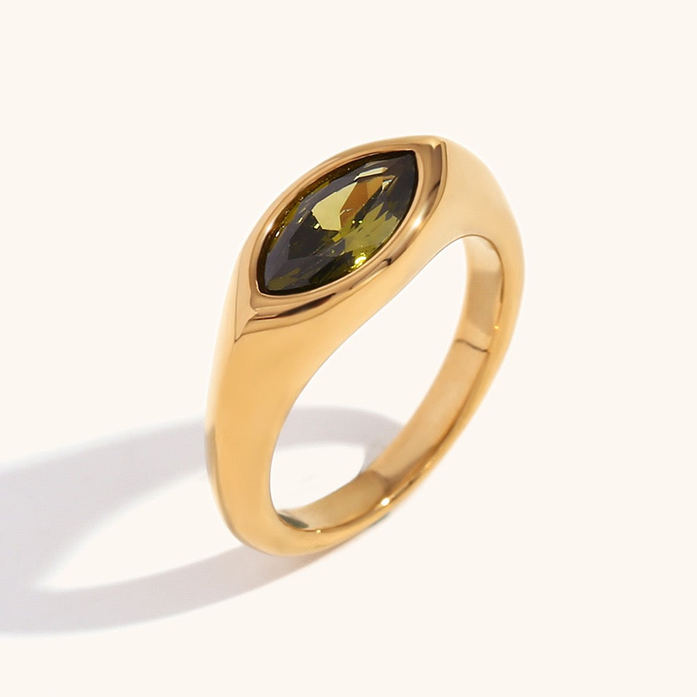 San marino Horse eye rings