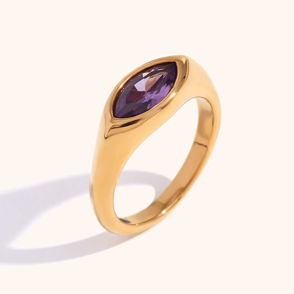 San marino Horse eye rings
