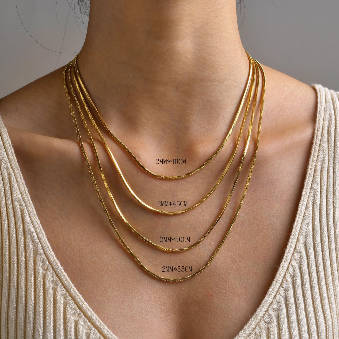 Nylah Skinny chains