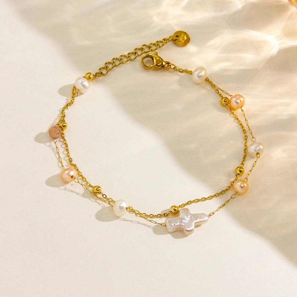 Freshwater pearl bracelets