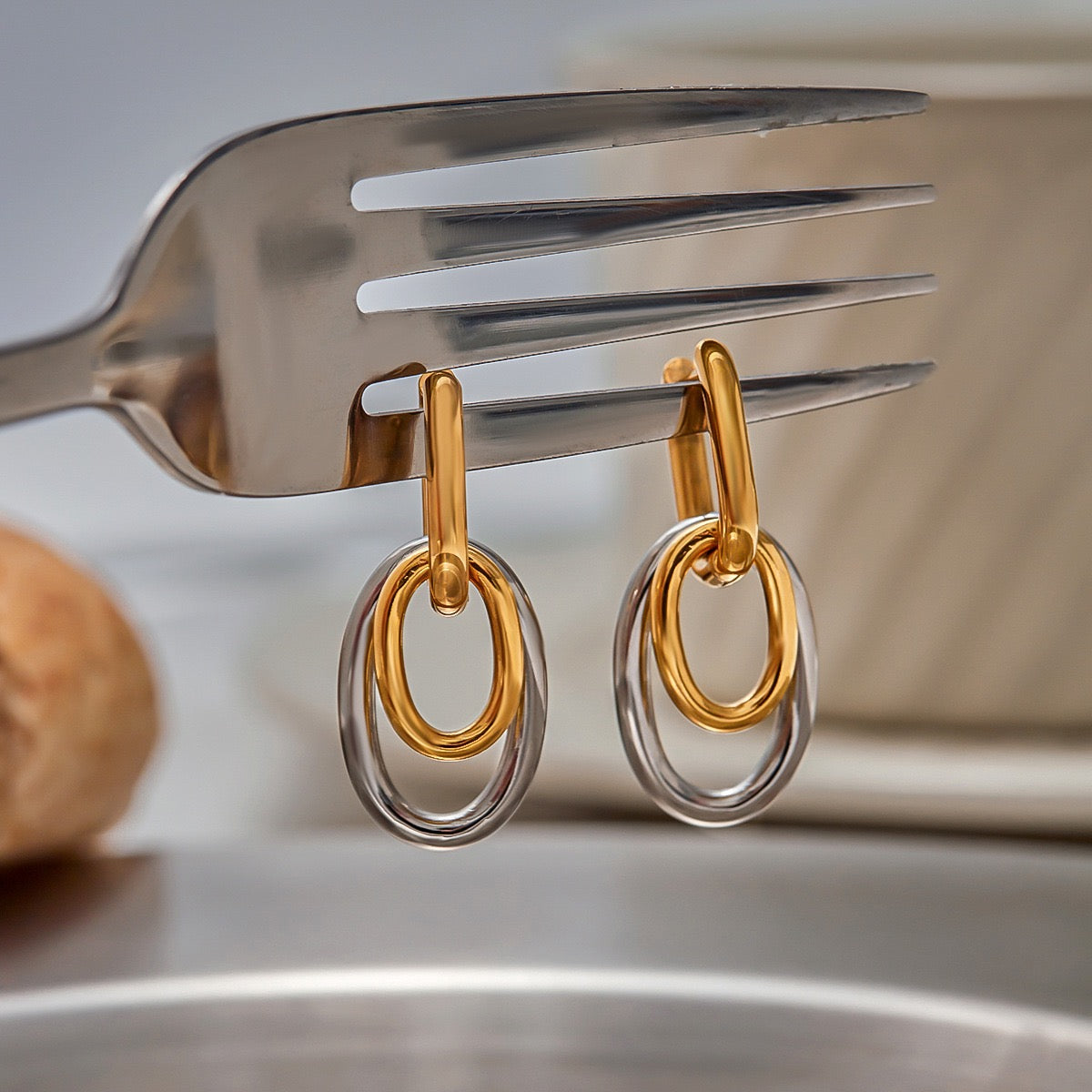 Mix hoops earrings