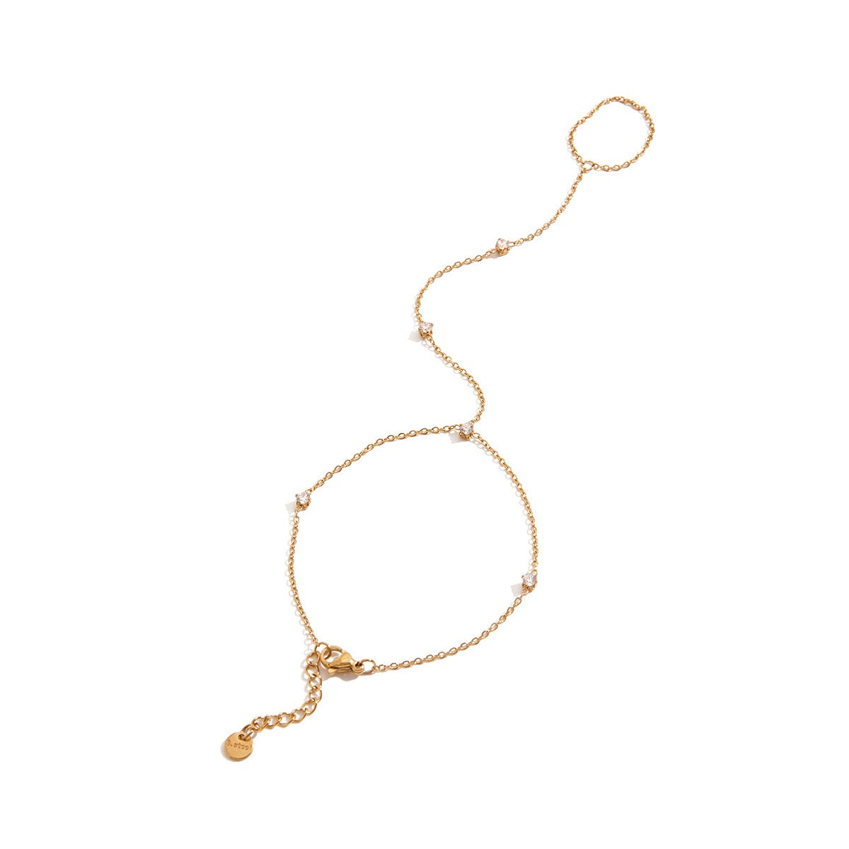 Full star rock hand chain
