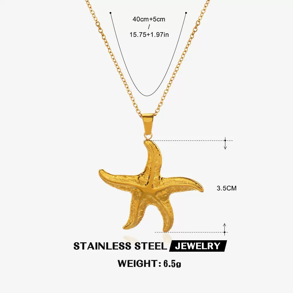 Classic starfish necklace