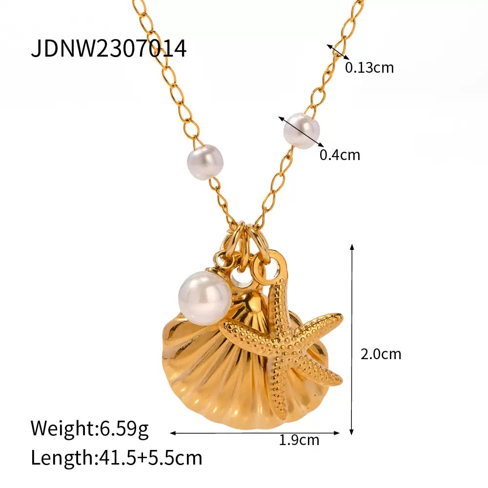 Eve pearly shell set