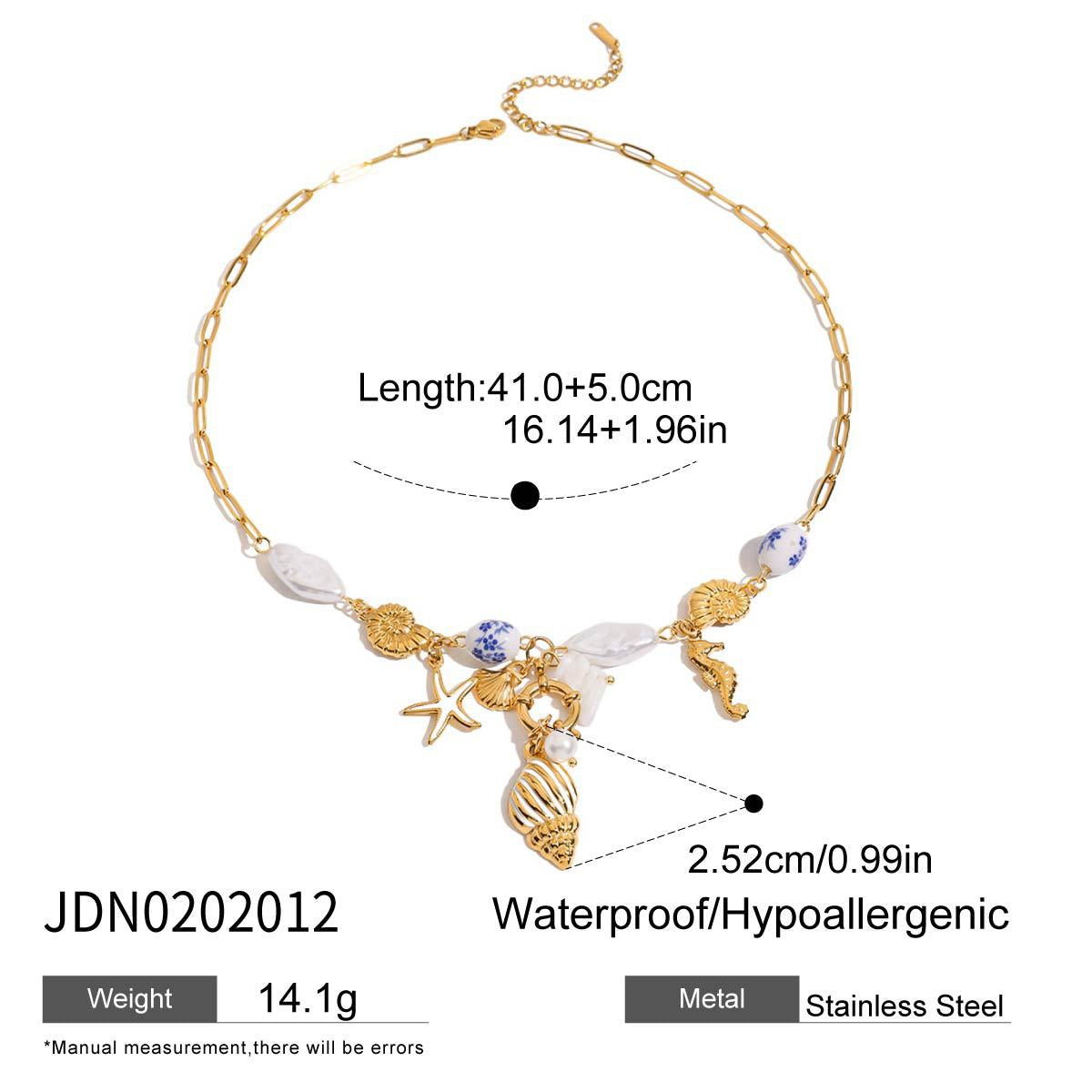 Blue ocean charms set