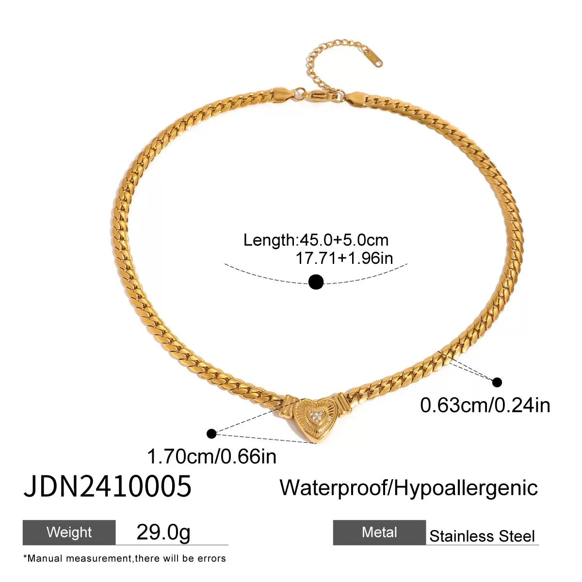 Cuban statement necklace
