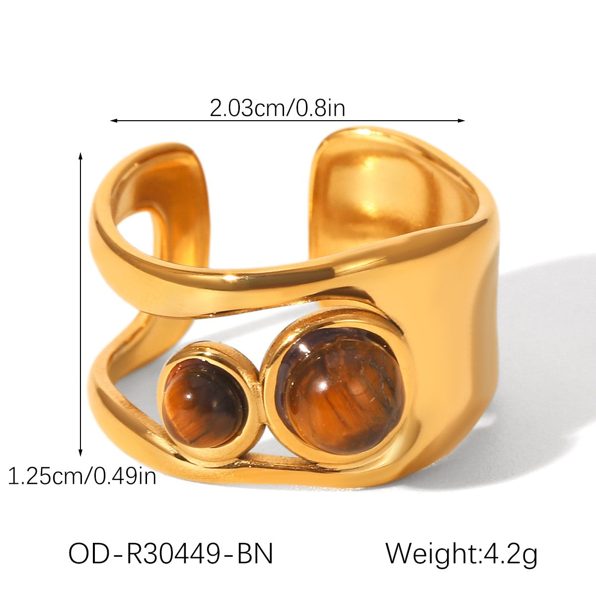 Quala stone rings
