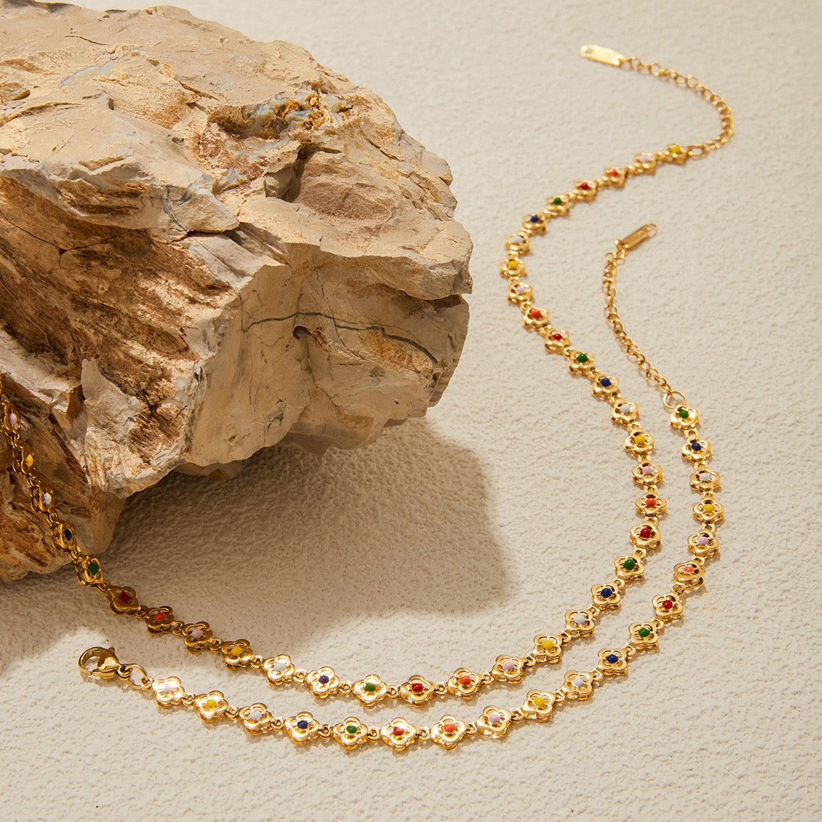 Rainbow drip set