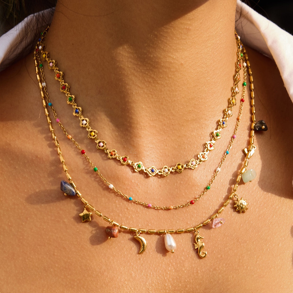 Rainbow drip set