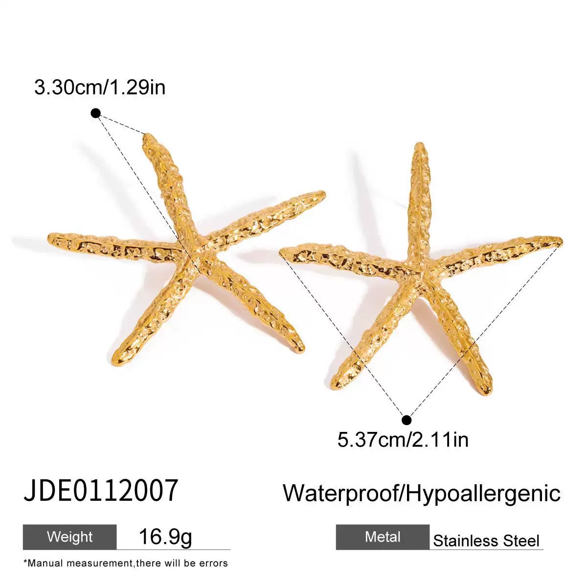 Slim starfish set
