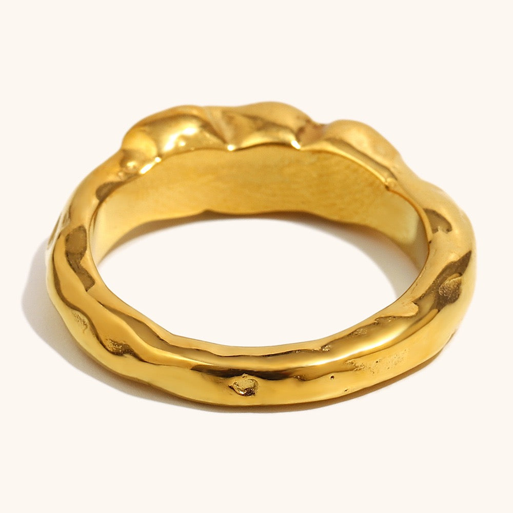 Olive stone rings