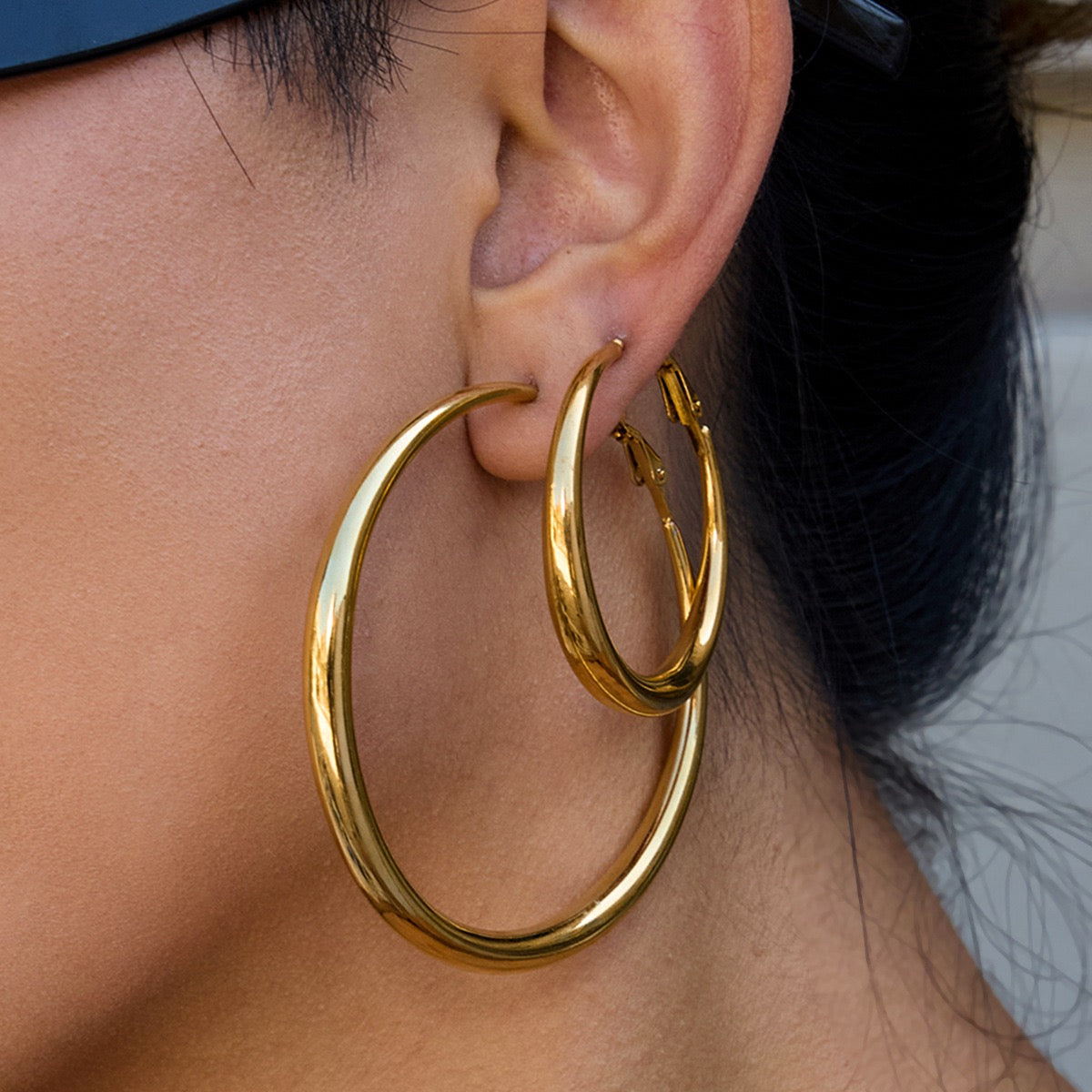 Big statement hoops