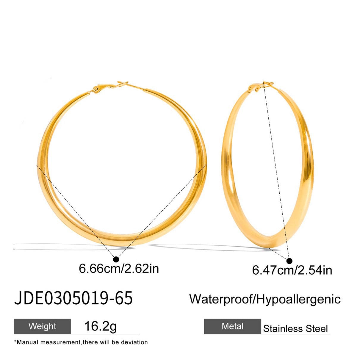 Big statement hoops