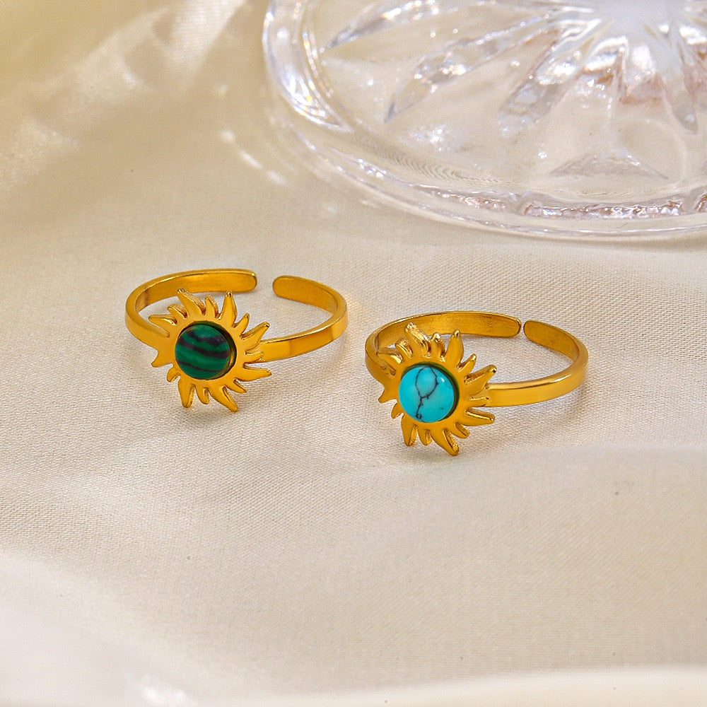Stone sun rings