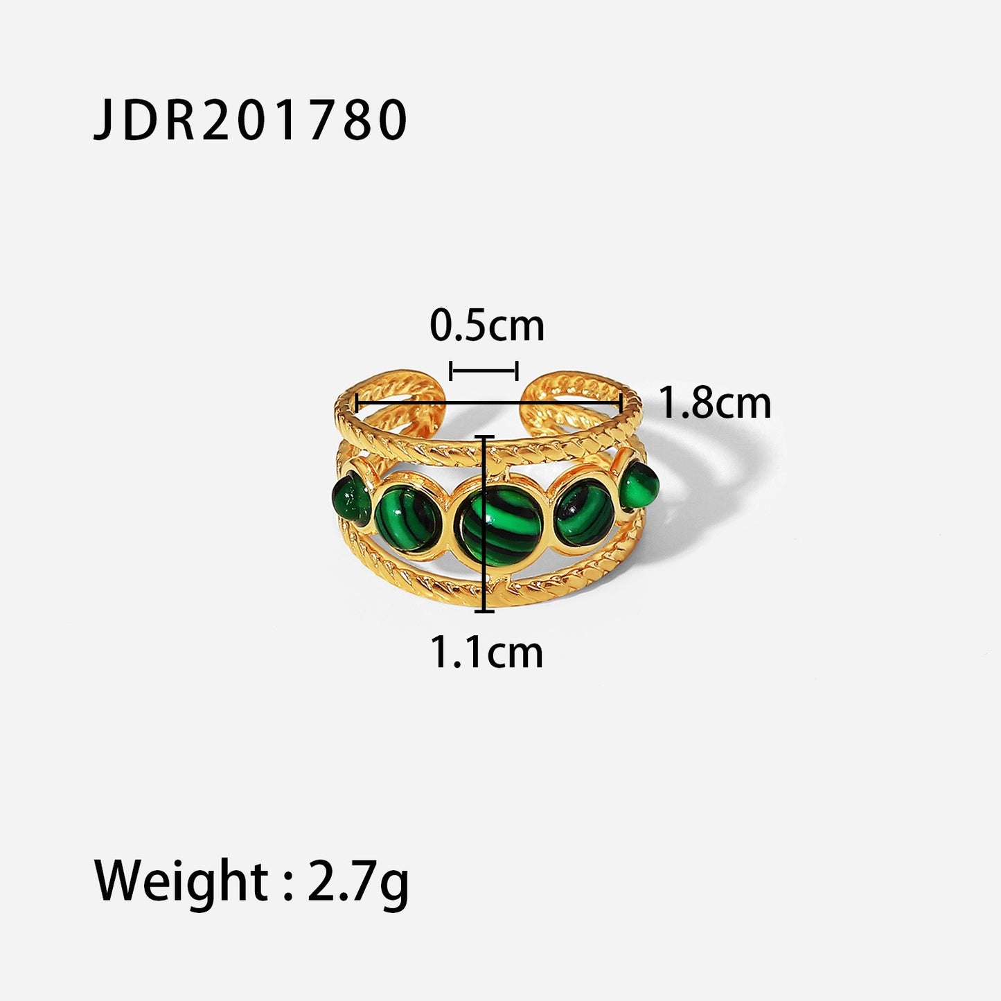 Cota stone rings