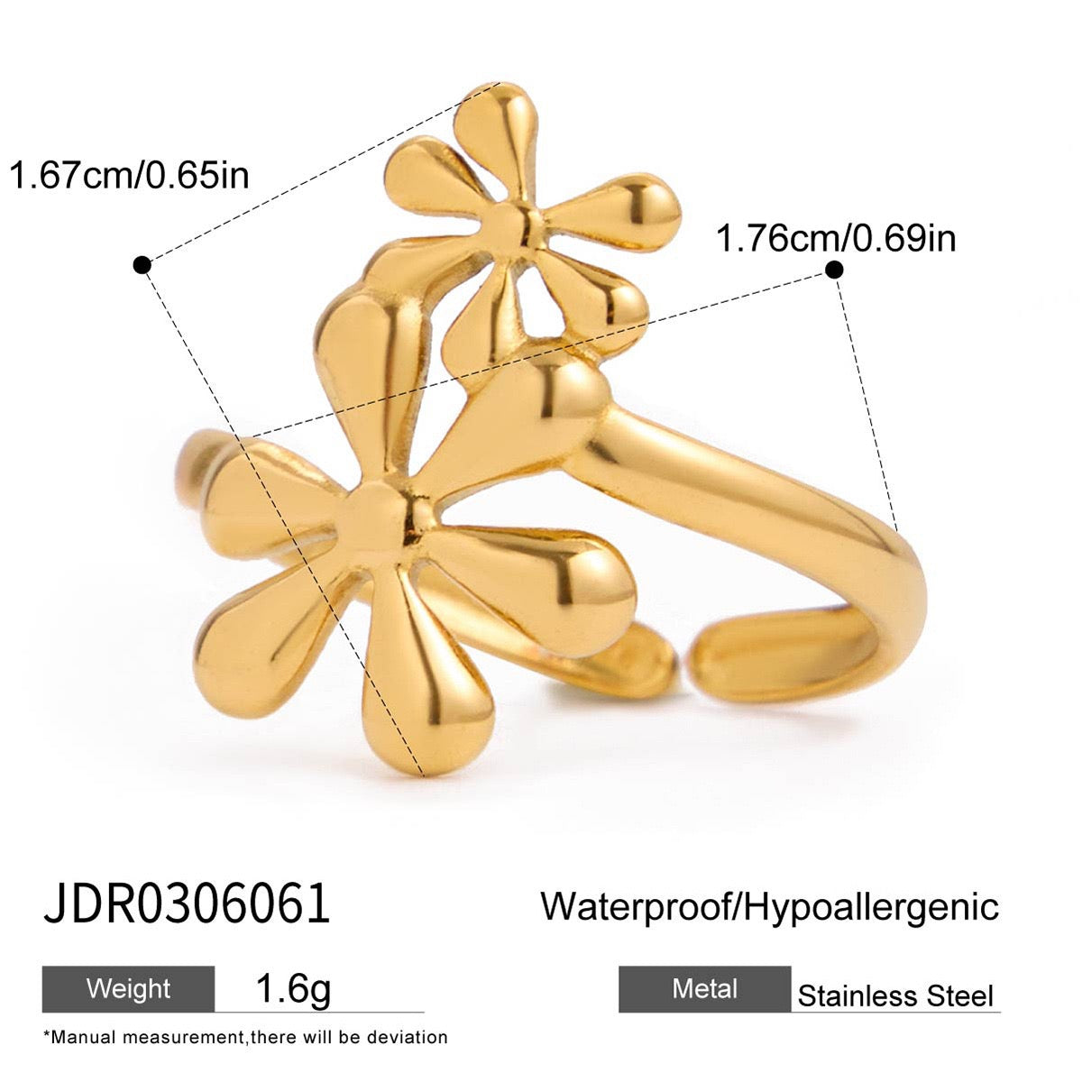 Flowers rings