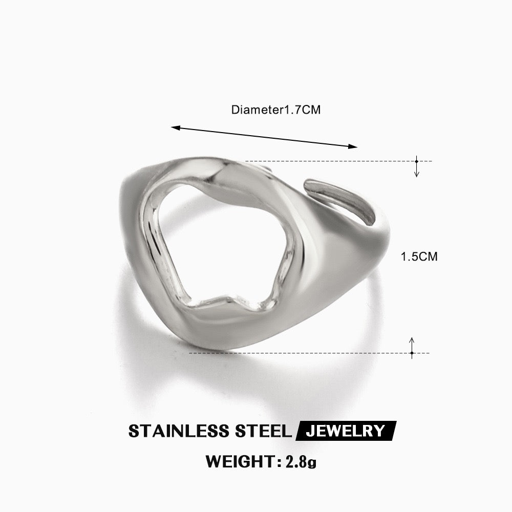 Hallow round rings