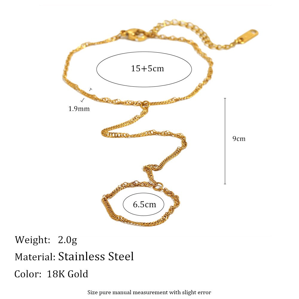 Classic hand chains bracelets