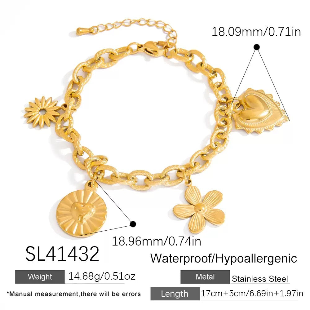 Big charm bracelets