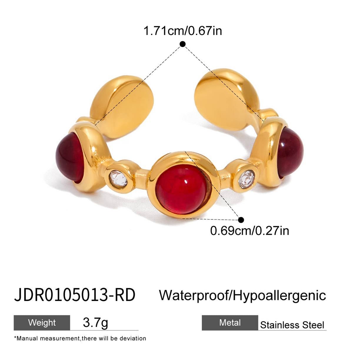 Hearty band rings
