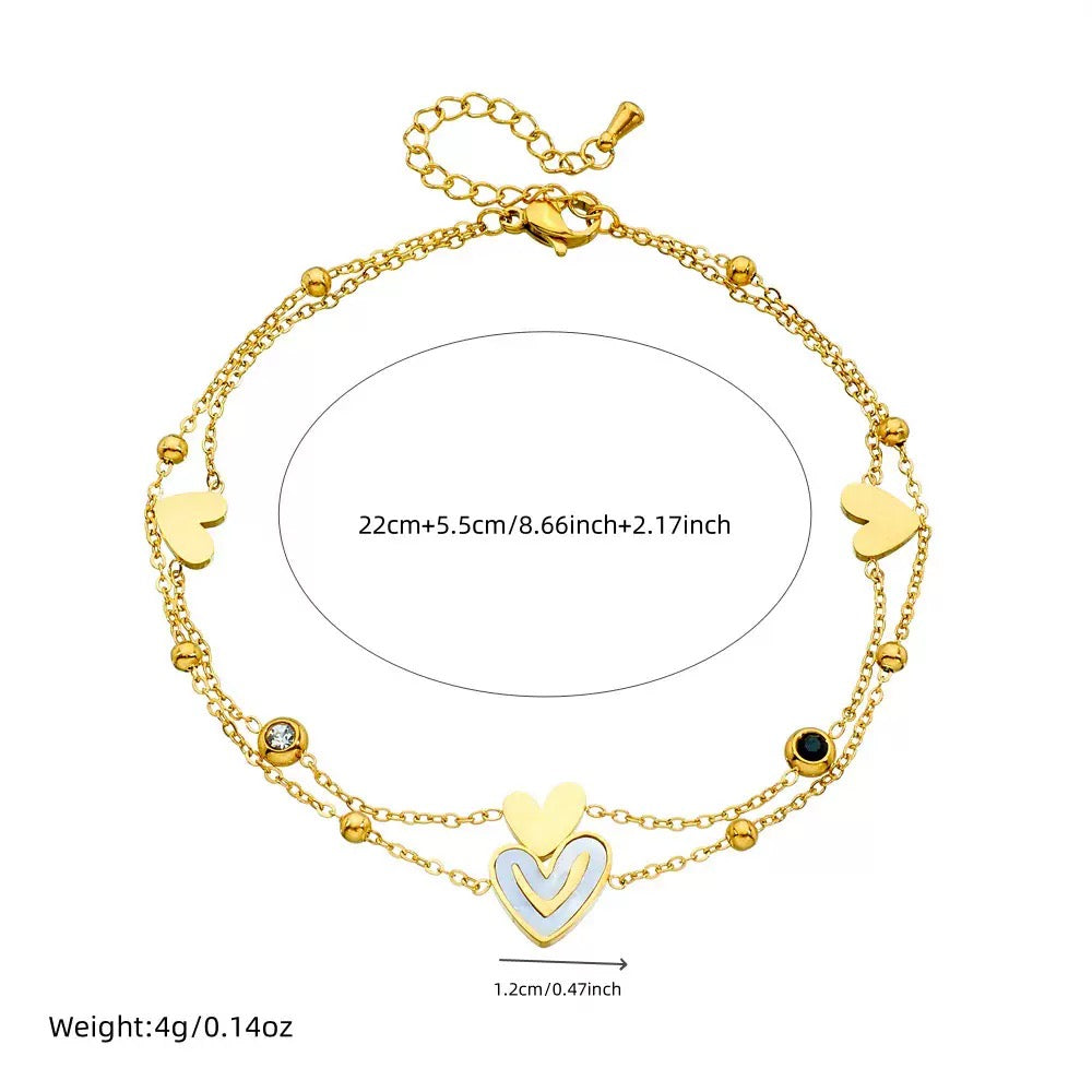 Layer bracelets