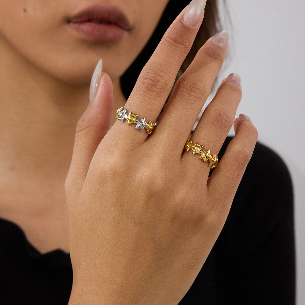 Star sky rings