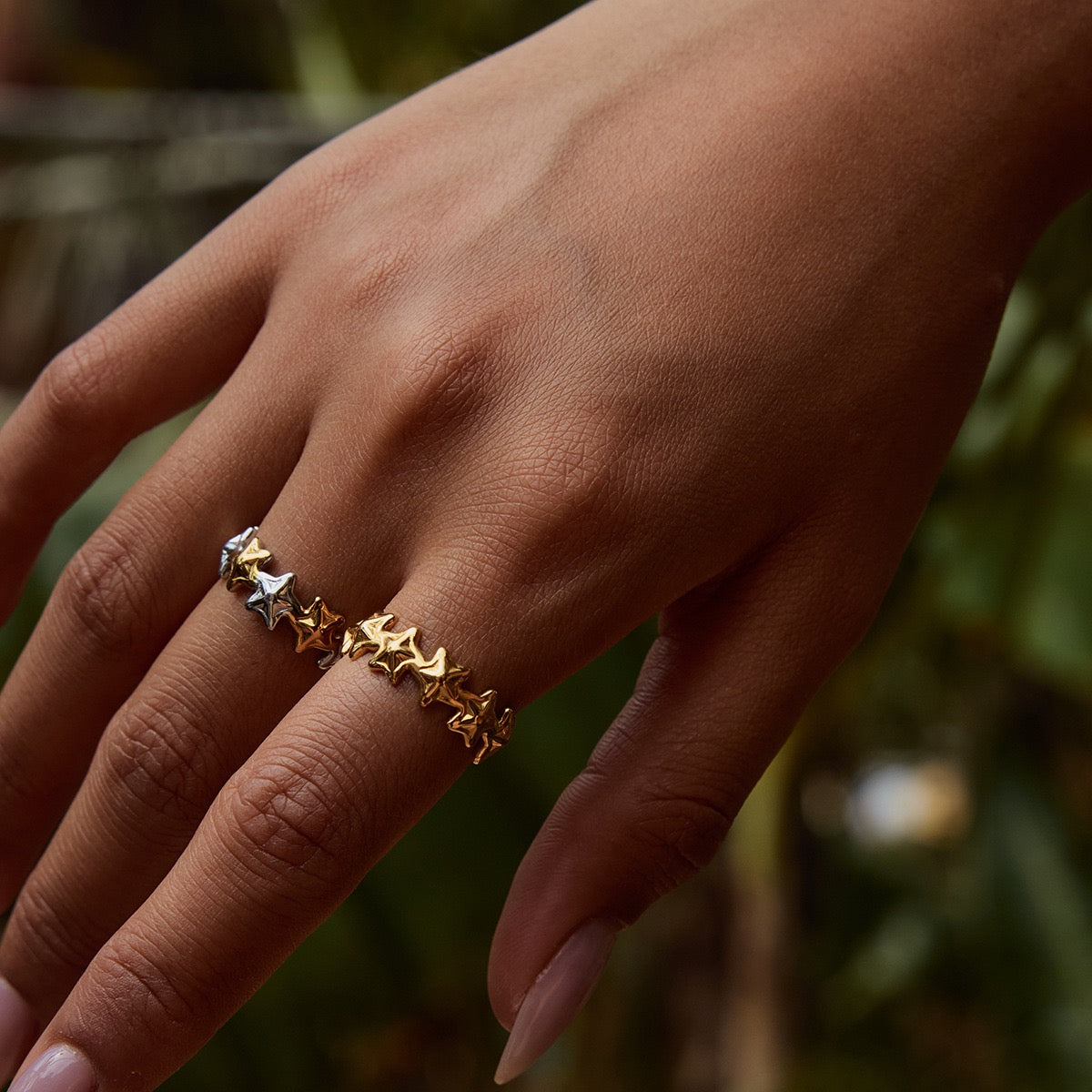 Star sky rings