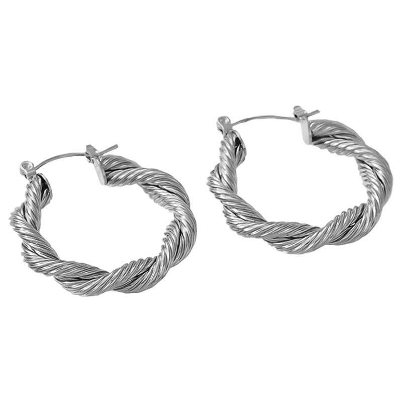 Classic braid hoops