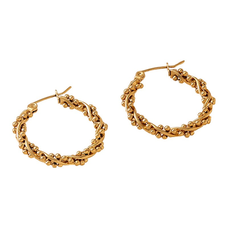 Classic braid hoops