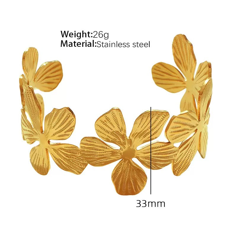 Yolanda Flower bangles