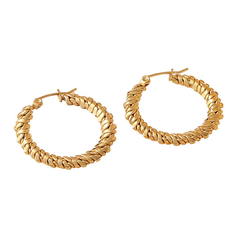 Classic braid hoops