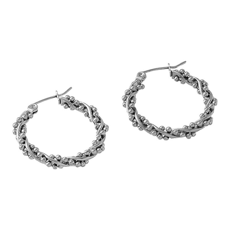 Classic braid hoops