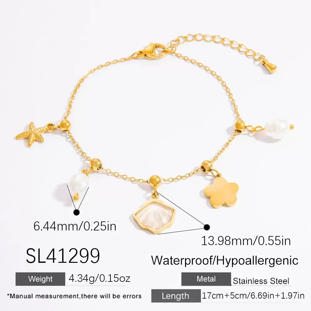 Kevin Bondi summer ocean charm bracelets