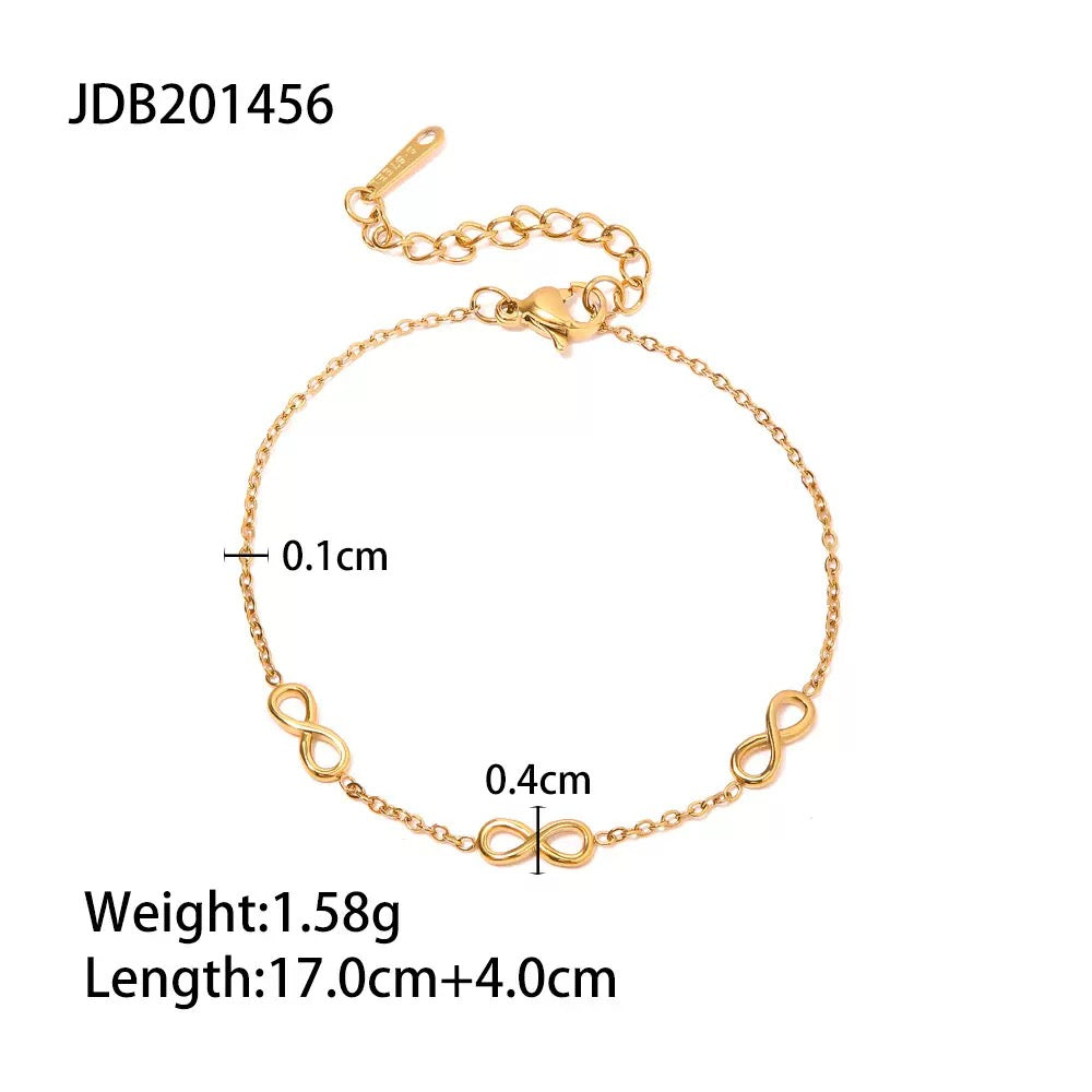 Kristina Infinity bracelet