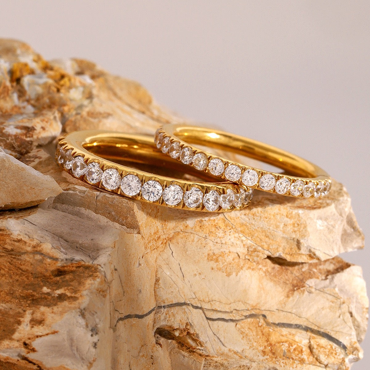 zircon hoop ring