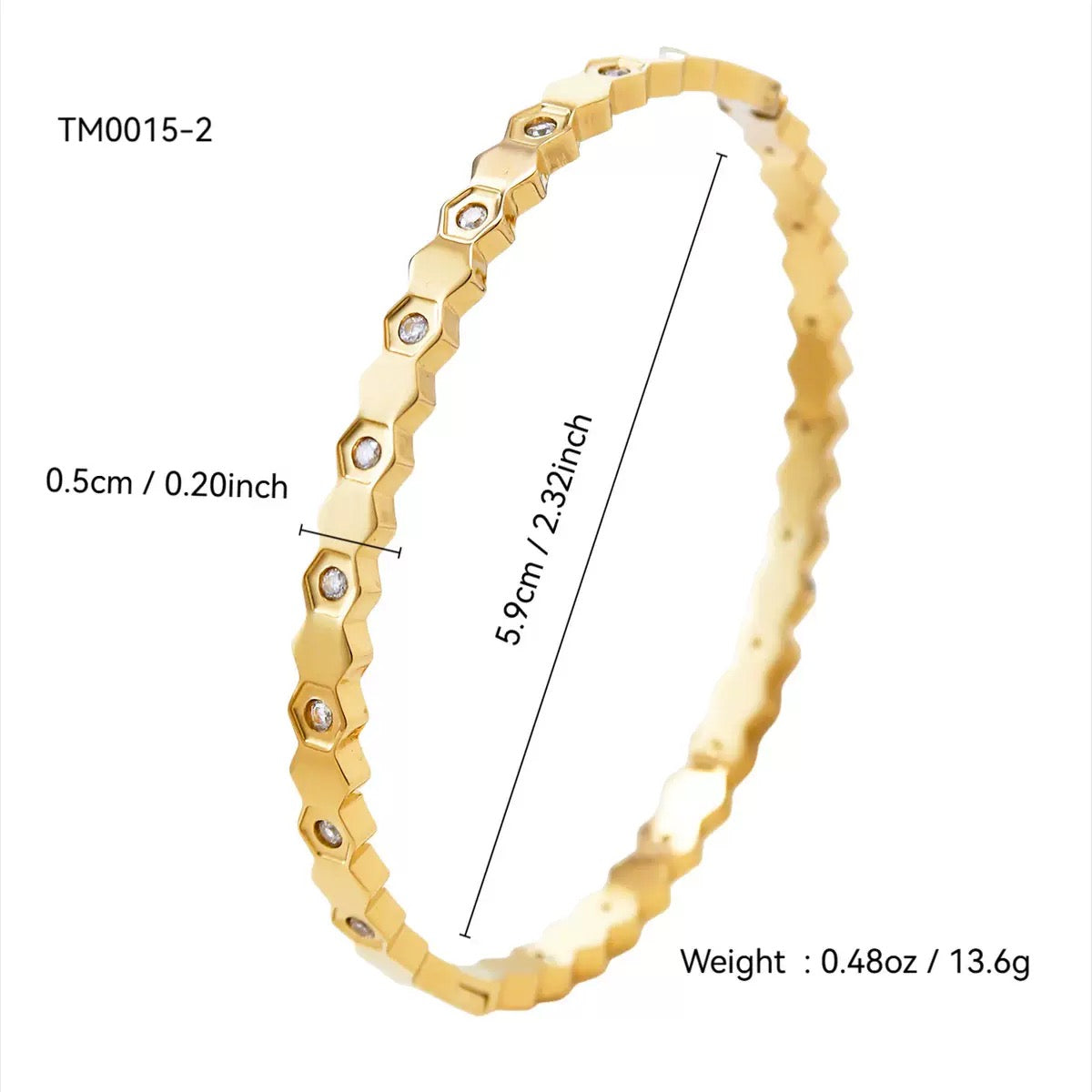 Honey nest bangles