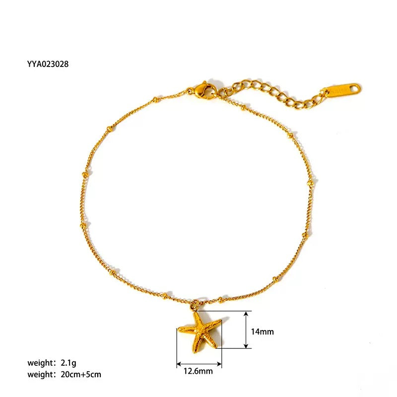 Taliah Beach anklets