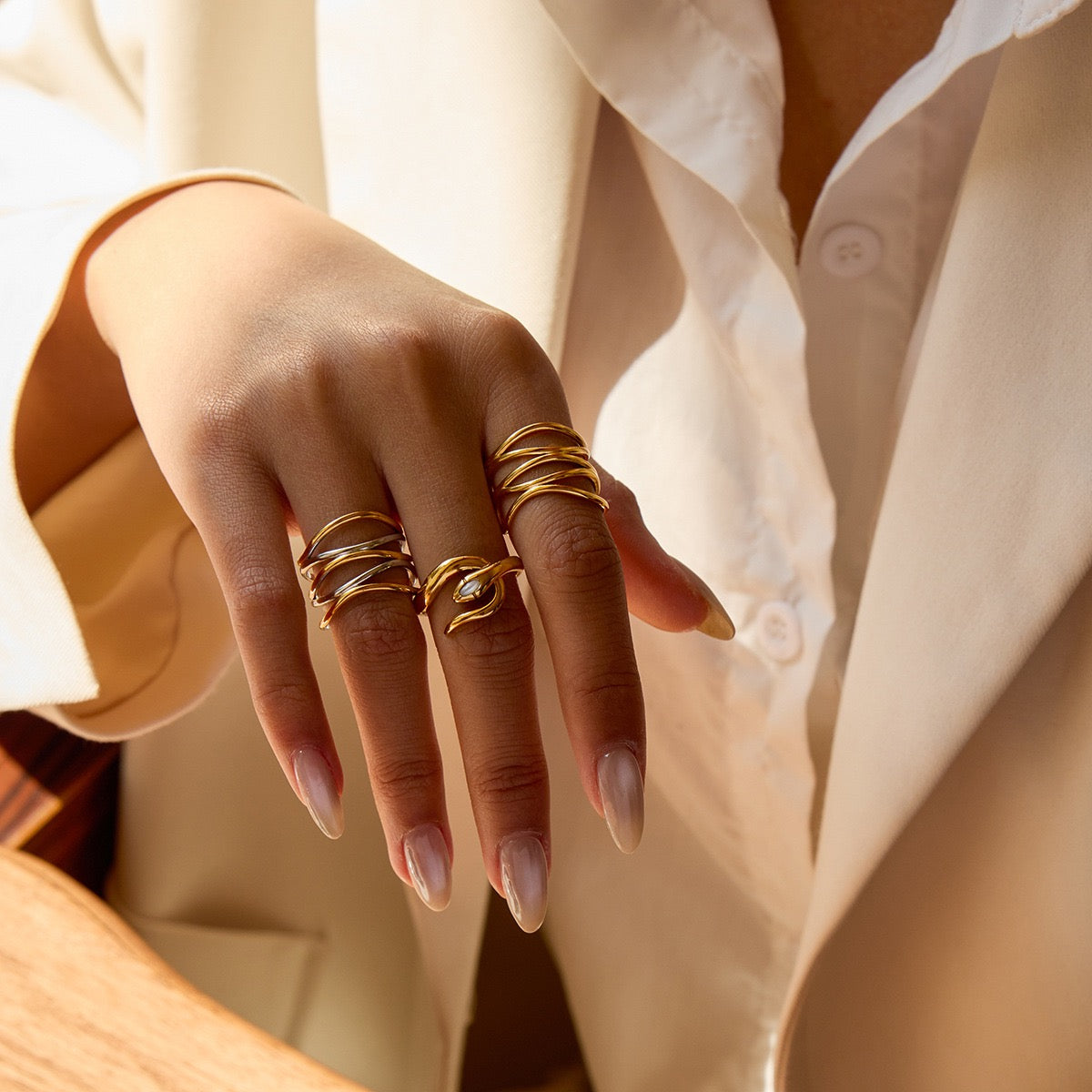 Lucky snake ring