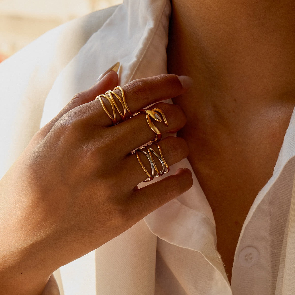 Lucky snake ring