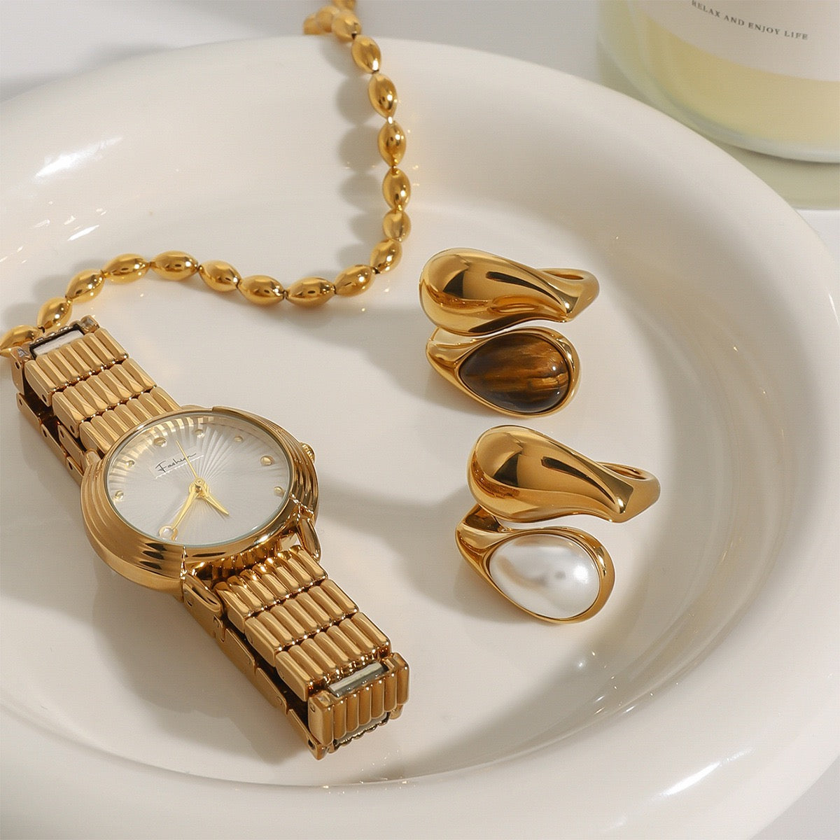 Pearly white collections