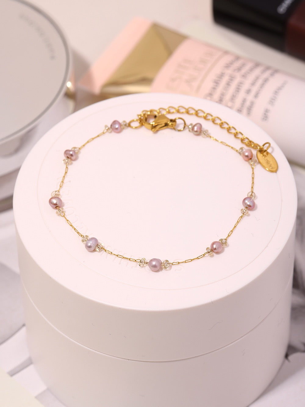 Dainty freshwater Pearls set