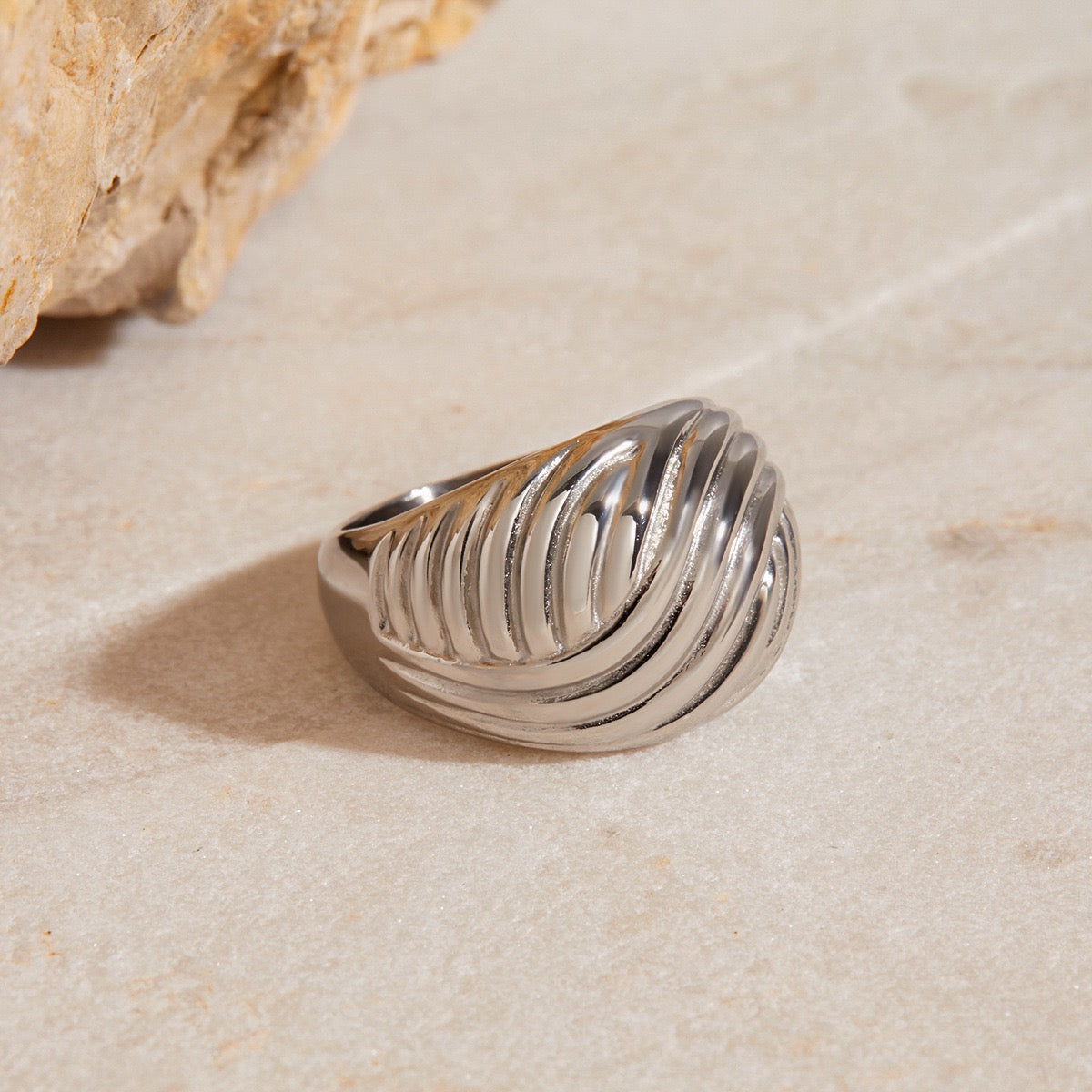 Chunky chubby ring