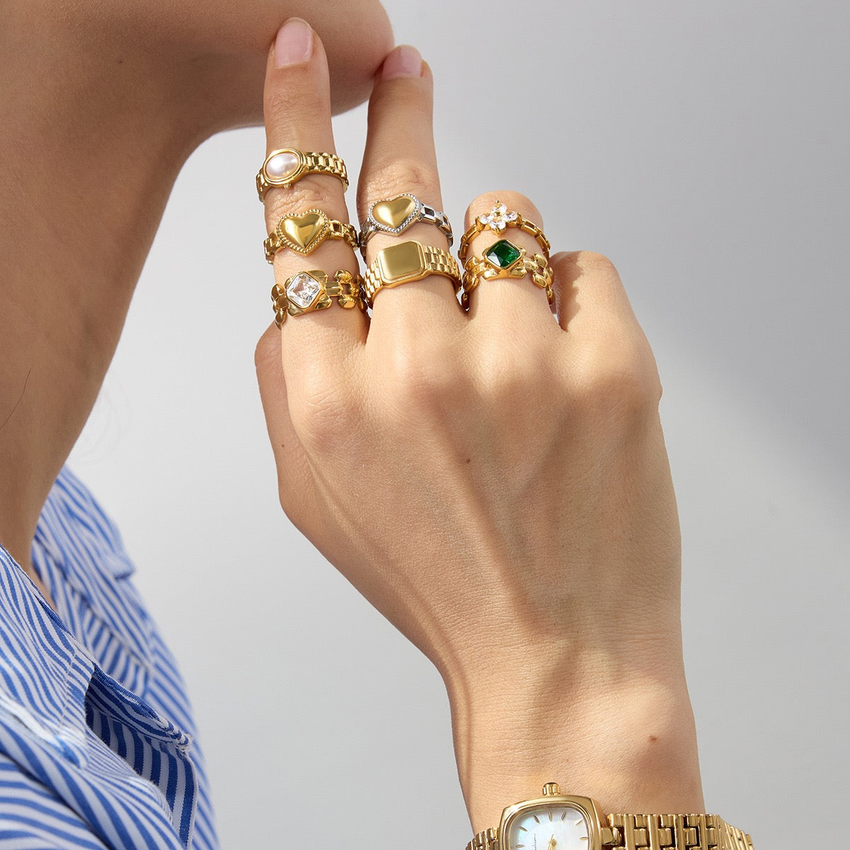 Belt rings collection